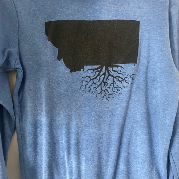 Blue zip up hoody/sweatshirt - Picture 4 of 5